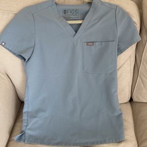 FIGS Catarina top - Dusty Blue